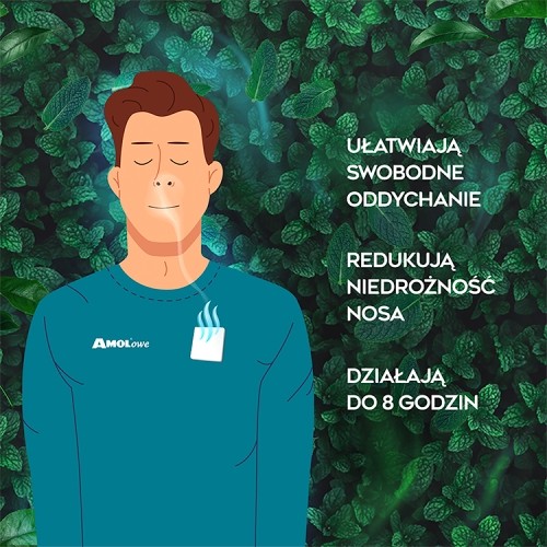 Zdjęcie produktu - 2 AMOLowe Plastry aromatyczne, 5 szt.