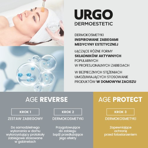 Zdjęcie produktu - 4 URGO DERMOESTETIC Foto Age Antyoksydacyjno-Nawilżający lekki krem SPF50, 45ml