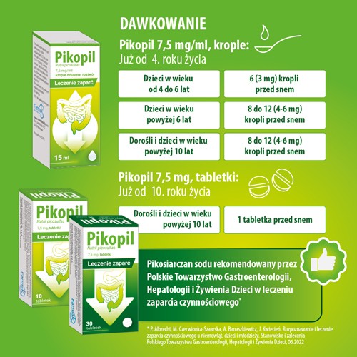 Zdjęcie produktu - 2 Pikopil 7,5 mg, 30 tabletek
