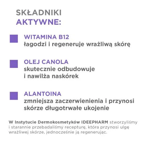 #2 – IDEE DERM Krem z witaminą B12 intensywnie regenerujący, 50ml