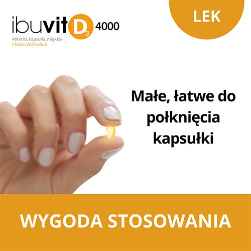 Zdjęcie produktu - 2 Ibuvit D3 4000IU, 150 kapsułek
