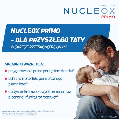 Miniaturka artykułu - #1 NUCLEOX Primo, 30 kapsułek
