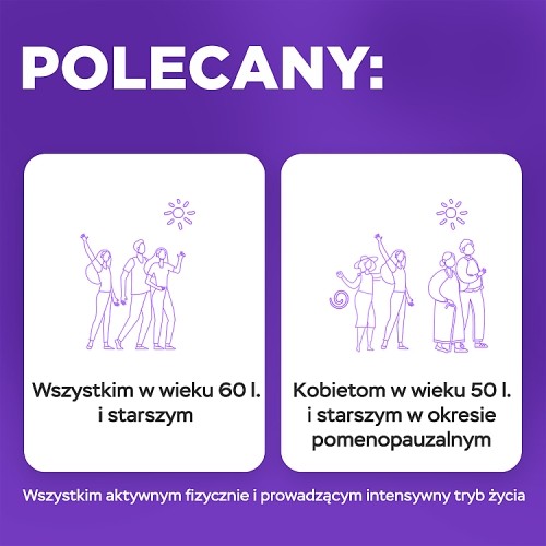 Zdjęcie produktu - 3 Vitrum Osteo Ca 500mg + Mg 200mg + Wit. D 800 j.m. + Zn 4,5mg, 60tabl.