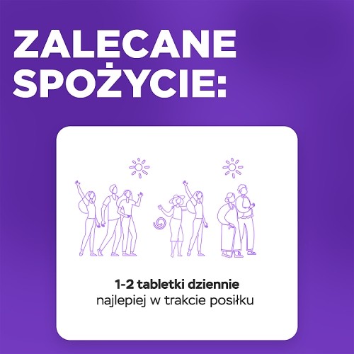 Zdjęcie produktu - 4 Vitrum Osteo Ca 500mg + Mg 200mg + Wit. D 800 j.m. + Zn 4,5mg, 60tabl.