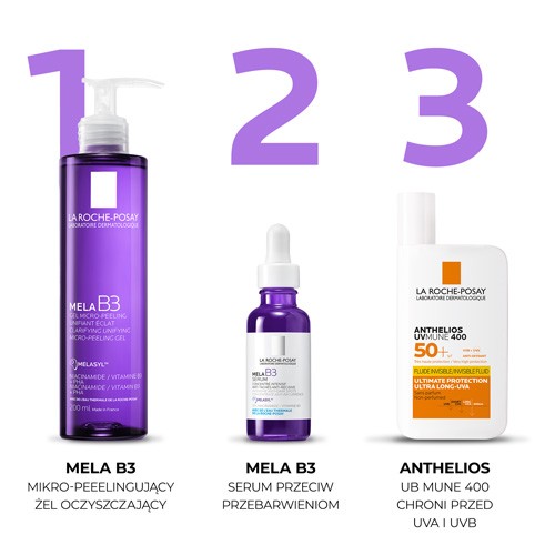 #3 – La Roche-Posay Mela B3 Serum do twarzy, 30 ml