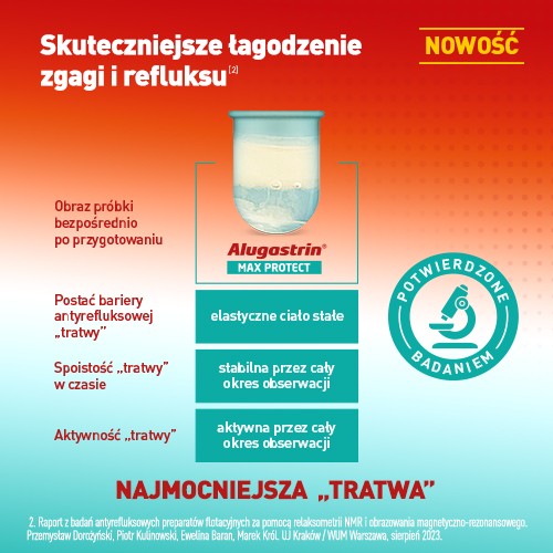 Zdjęcie produktu - 2 Alugastrin Max Protect, 10x 10ml sasz.