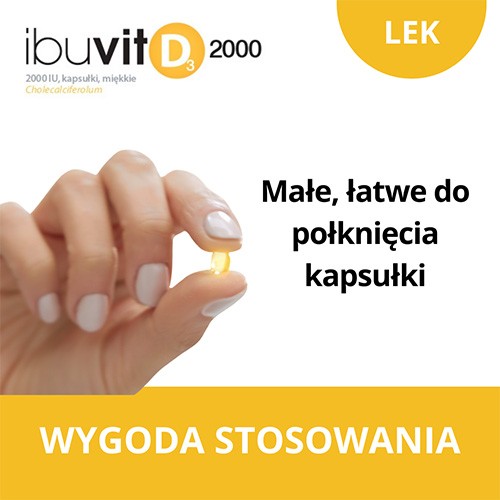 Zdjęcie produktu - 2 Ibuvit D3 2000 IU, 150 kapsułek