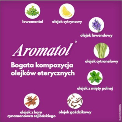 Zdjęcie produktu - 1 AROMATOL - 100 ml  do inhalacji, nacierania i płukania gardła