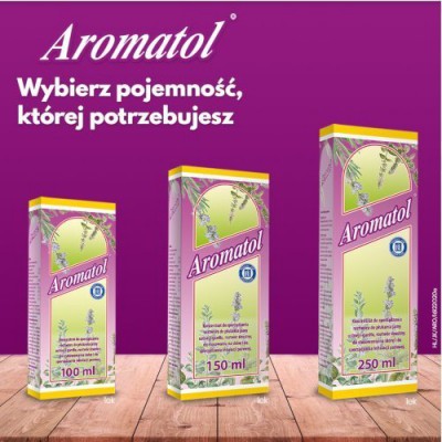 Zdjęcie produktu - 3 AROMATOL - 100 ml  do inhalacji, nacierania i płukania gardła