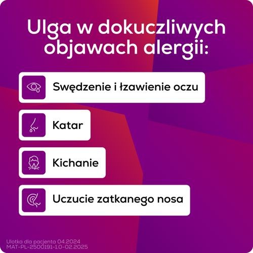 Miniaturka artykułu - #1 Allegra 120 mg, 20 tabletek powlekanych