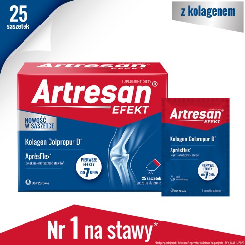 Miniaturka artykułu - #0 Artresan Efekt, 25 saszetek