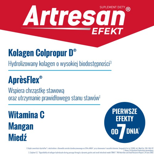 Zdjęcie produktu - 4 Artresan Efekt, 25 saszetek