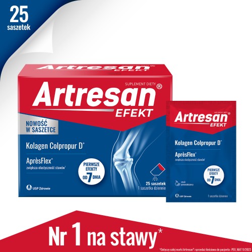 Miniaturka artykułu - #1 Artresan Efekt, 25 saszetek