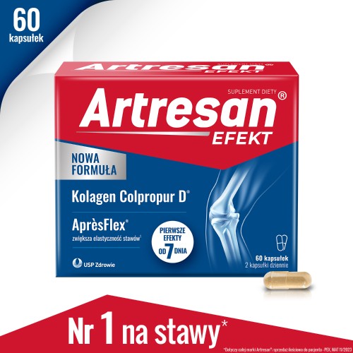 Miniaturka artykułu - #0 Artresan Efekt, 60 kapsułek