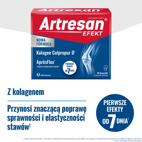 Zdjęcie produktu - 2 Artresan Efekt, 60 kapsułek