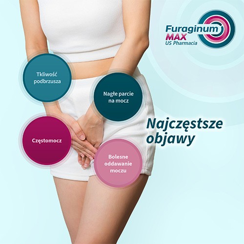 Zdjęcie produktu - 4 Furaginum Max US Pharmacia 100 mg, 30 tabletek - lek na zakażenia dr&oacute;g moczowych