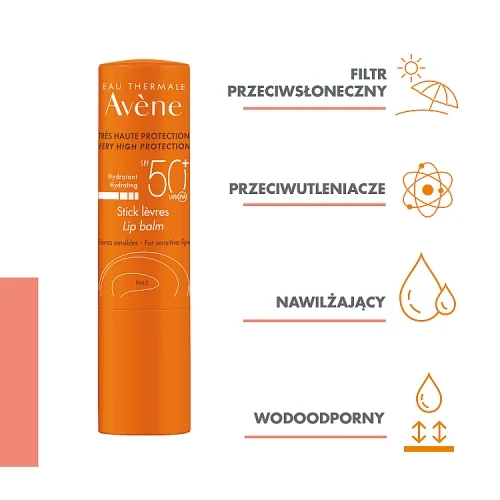 #1 – AVENE Stick Levres pomadka ochronna SPF50, 3gr