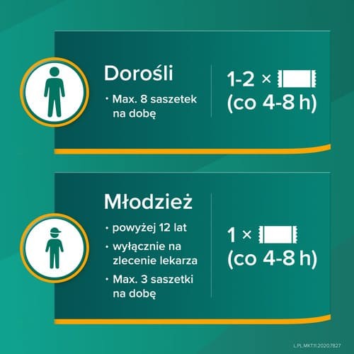 Zdjęcie produktu - 7 ASPIRIN EFFECT 500mg - 10 saszetek 
