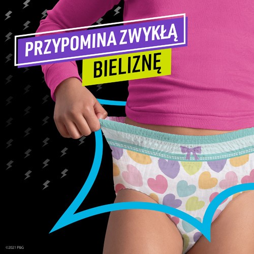 Miniaturka artykułu - #1 PAMPERS NINJAMAS Pieluchomajtki na noc dla chłopc&oacute;w 4-7 lat (17-30 kg), 10 szt.