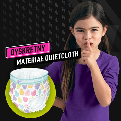 Zdjęcie produktu - 3 PAMPERS NINJAMAS Pieluchomajtki na noc dla chłopc&oacute;w 8-12 lat (27-43 kg), 9 szt.