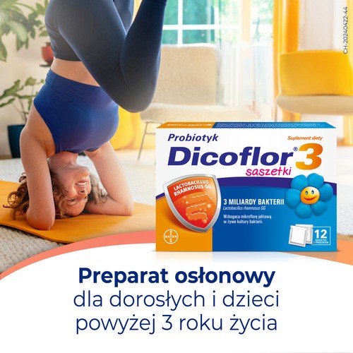 Zdjęcie produktu - 0 Dicoflor 3, 12 saszetek