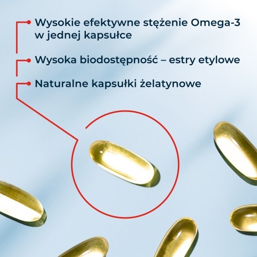 Zdjęcie produktu - 2 NFO Omega 3 1000 mg, 60 kapsułek