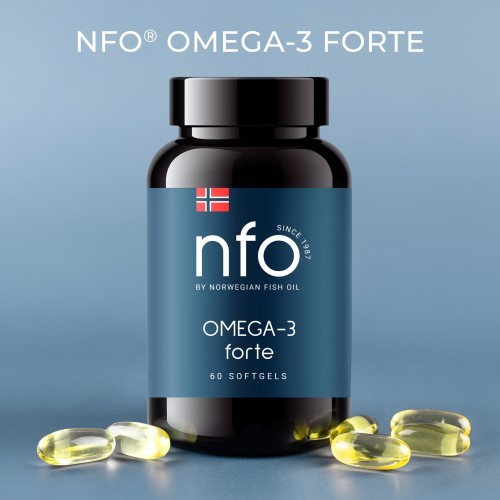 Zdjęcie produktu - 3 NFO Omega 3 Forte, 60 kapsułek