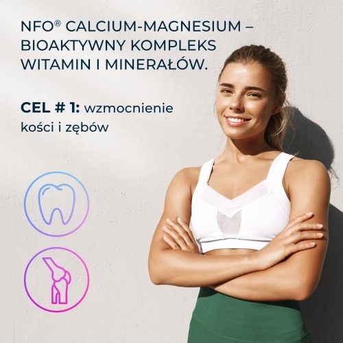 Zdjęcie produktu - 3 NFO Calcium Magnesium, 90 tabletek
