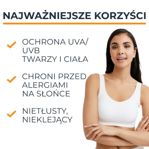Miniaturka artykułu - #1 Eucerin Sun Allergy Protect Żel-krem do opalania do sk&oacute;ry alergicznej SPF 50+, 150 ml
