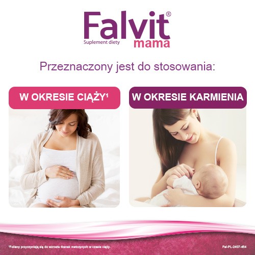 Zdjęcie produktu - 4 FALVIT mama, 60tabletek
