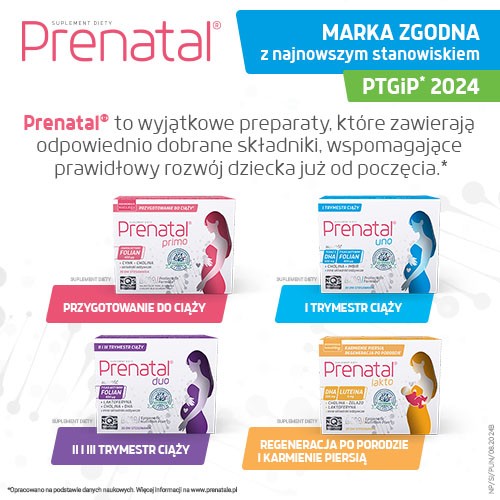 Zdjęcie produktu - 5 Prenatal Uno 30kaps. witaminowo-mineralnych + 30kaps. DHA