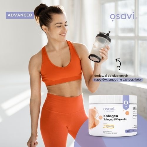 Miniaturka artykułu - #0 OSAVI Advanced Kolagen Ścięgna i Więzadła Proszek, 150g