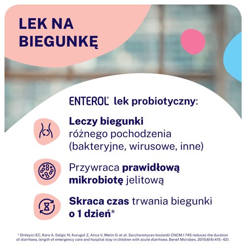 Zdjęcie produktu - 2 ENTEROL 250 mg x 10 saszetek