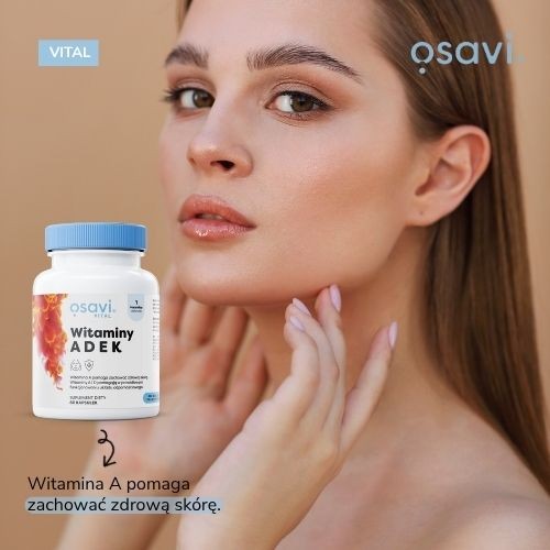 Miniaturka artykułu - #0 OSAVI Vital Witaminy ADEK, 60kaps.