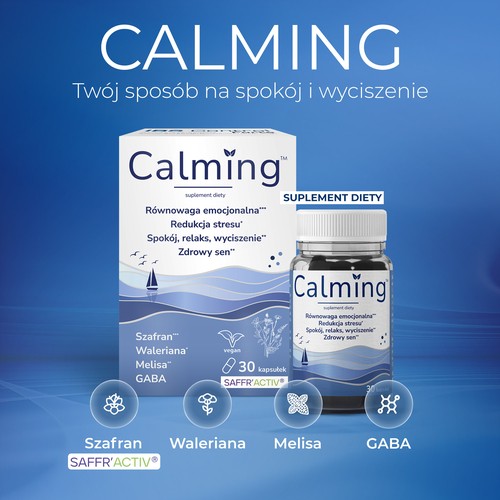 Zdjęcie produktu - 2 DOMOWA APTECZKA Calming, 30 kapsułek