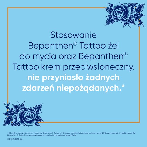 Zdjęcie produktu - 5 Bepanthen Tattoo - Krem przeciwsłoneczny SPF 50+ UVA/UVB, 50ml