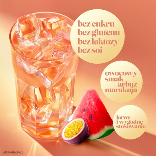 Zdjęcie produktu - 3 Rablis peptydy kolagenowe, kwas hialuronowy i biotyna o smaku arbuza i marakui, 150g