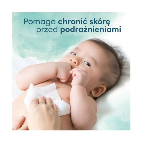 Zdjęcie produktu - 4 Pampers Harmonie Protect&Care Chusteczki nawilżane, 44szt.
