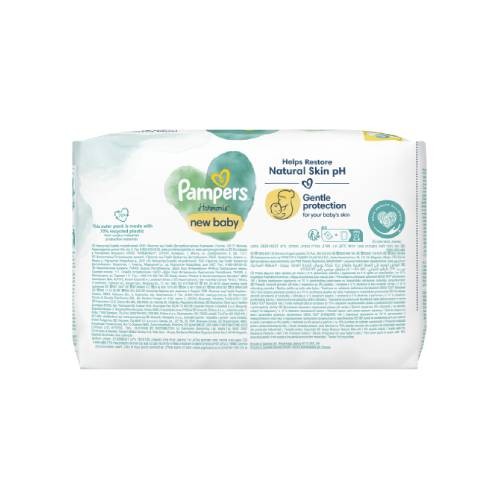 Zdjęcie produktu - 8 Pampers Harmonie New Baby Chusteczki nawilżane, 3x46szt.