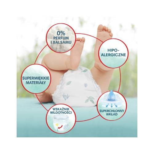 Zdjęcie produktu - 8 Pampers Harmonie Baby Pieluchomajtki rozmiar 5 12kg-17kg, 20 sztuk