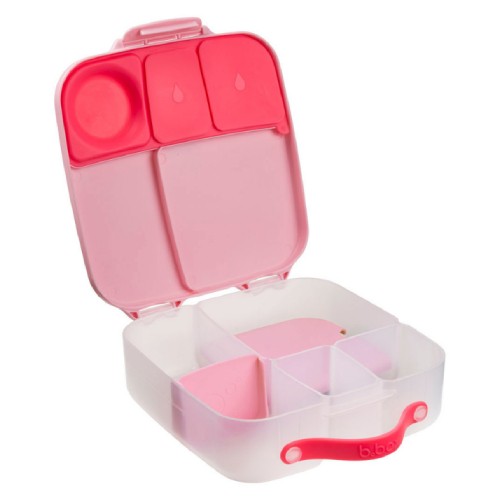 Miniaturka artykułu - #0 B.BOX Duży lunchbox z przegr&oacute;dkami Flamingo Fizz, 1 szt.