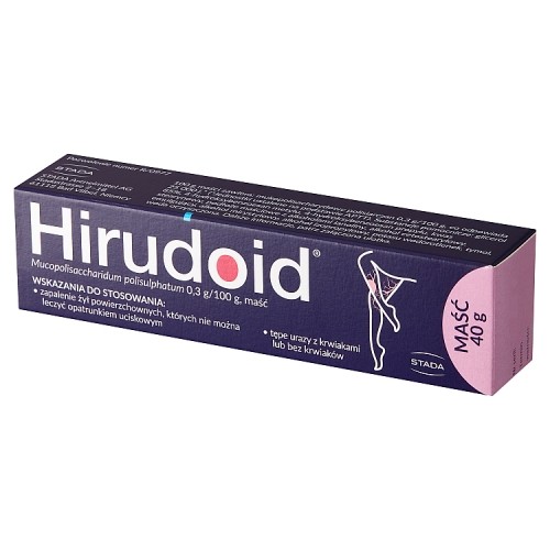 Miniaturka artykułu - #1 HIRUDOID Maść STADA - 40 g