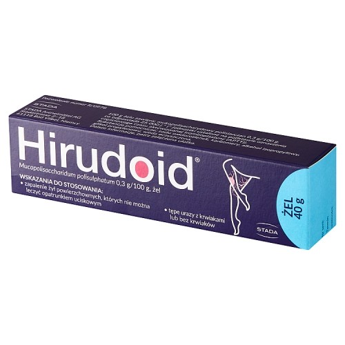 Miniaturka artykułu - #1 HIRUDOID Żel STADA - 40 g