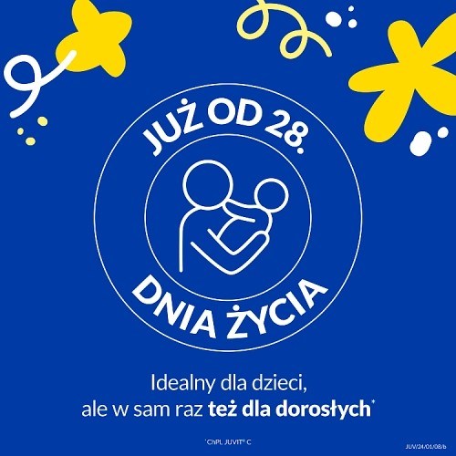 Miniaturka artykułu - #1 JUVIT C Krople, 40 ml - lek z witaminą C