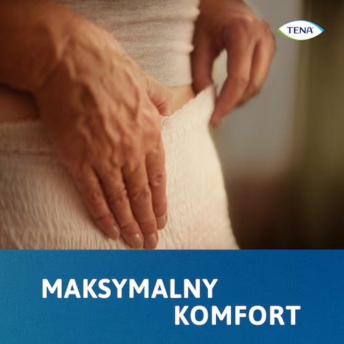 Miniaturka artykułu - #1 TENA PANTS ProSkin Super Night Majtki chłonne L, 10 szt.