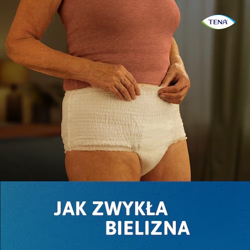 Miniaturka artykułu - #0 TENA PANTS ProSkin Super Night Majtki chłonne L, 30 szt.