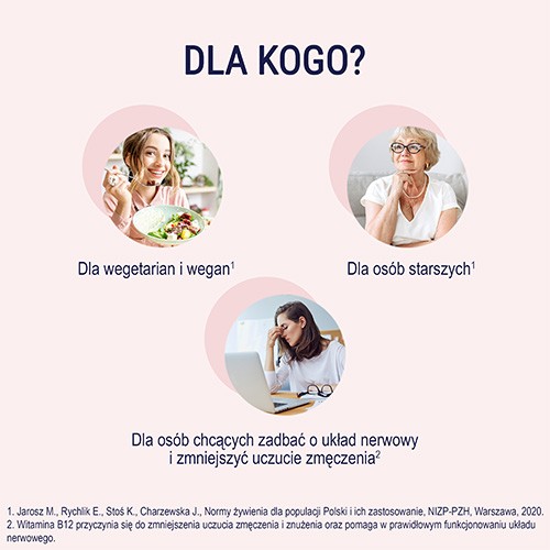 Zdjęcie produktu - 3 NATURELL Metylo B-12 500 &micro;g, 120 tabletek