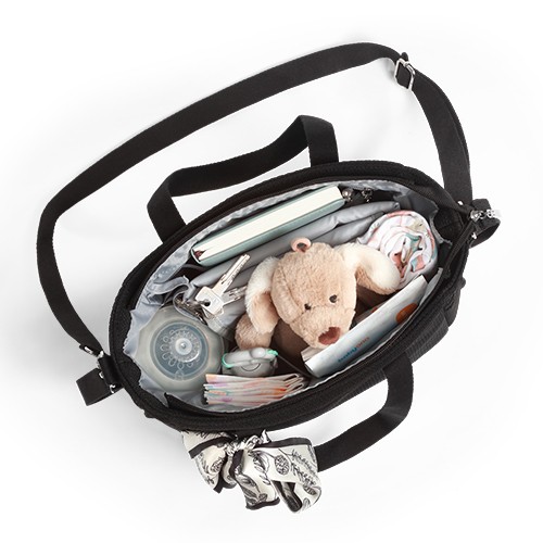 Zdjęcie produktu - 0 BabyOno Torba dla mamy / do wózka CARMEN czarna 1571/01