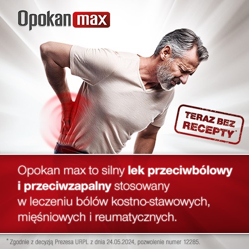 Miniaturka artykułu - #1 Opokan Max 15mg, 10 tabletek