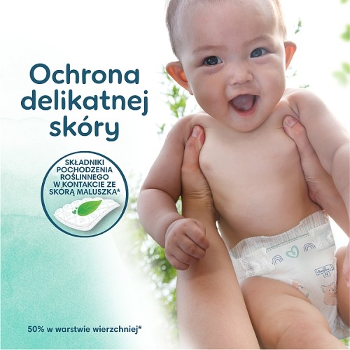 Miniaturka artykułu - #0 Pampers Harmonie New Baby Pieluszki rozmiar 2 Mini 4-8 kg, 32 sztuki